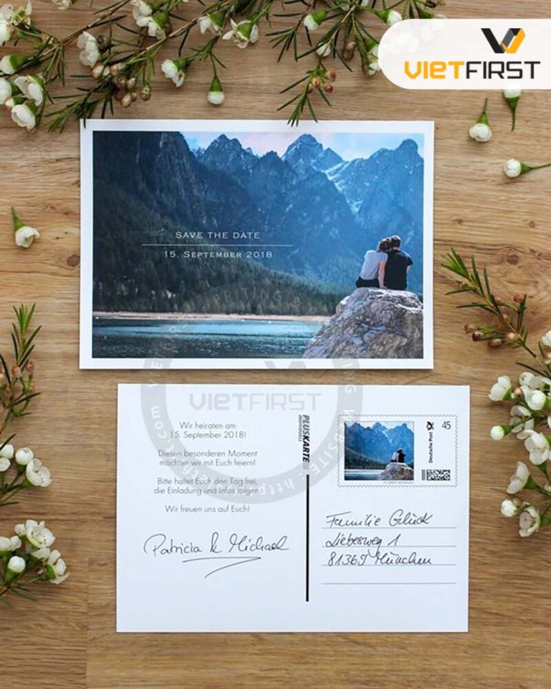 Lịch sử phát triển của Postcard và những mẫu postcard Giáng Sinh ấn ...